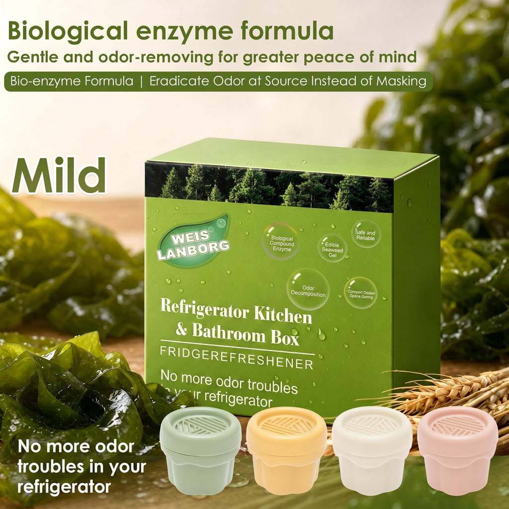 4pcs Refrigerator Deodorizer Smell Eliminator Gel Odor Absorber for Fridge Freezer Kitchen Closet Car
