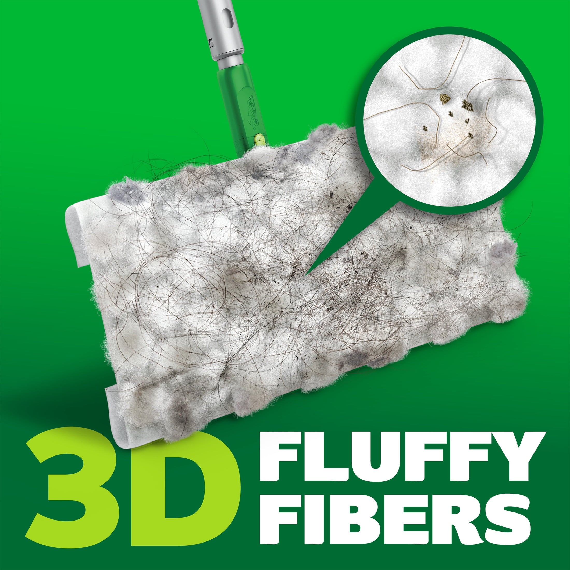 Swiffer Hair Magnet - Heavy Duty Sweeping Cloth Refills, Lemon, 20 Count