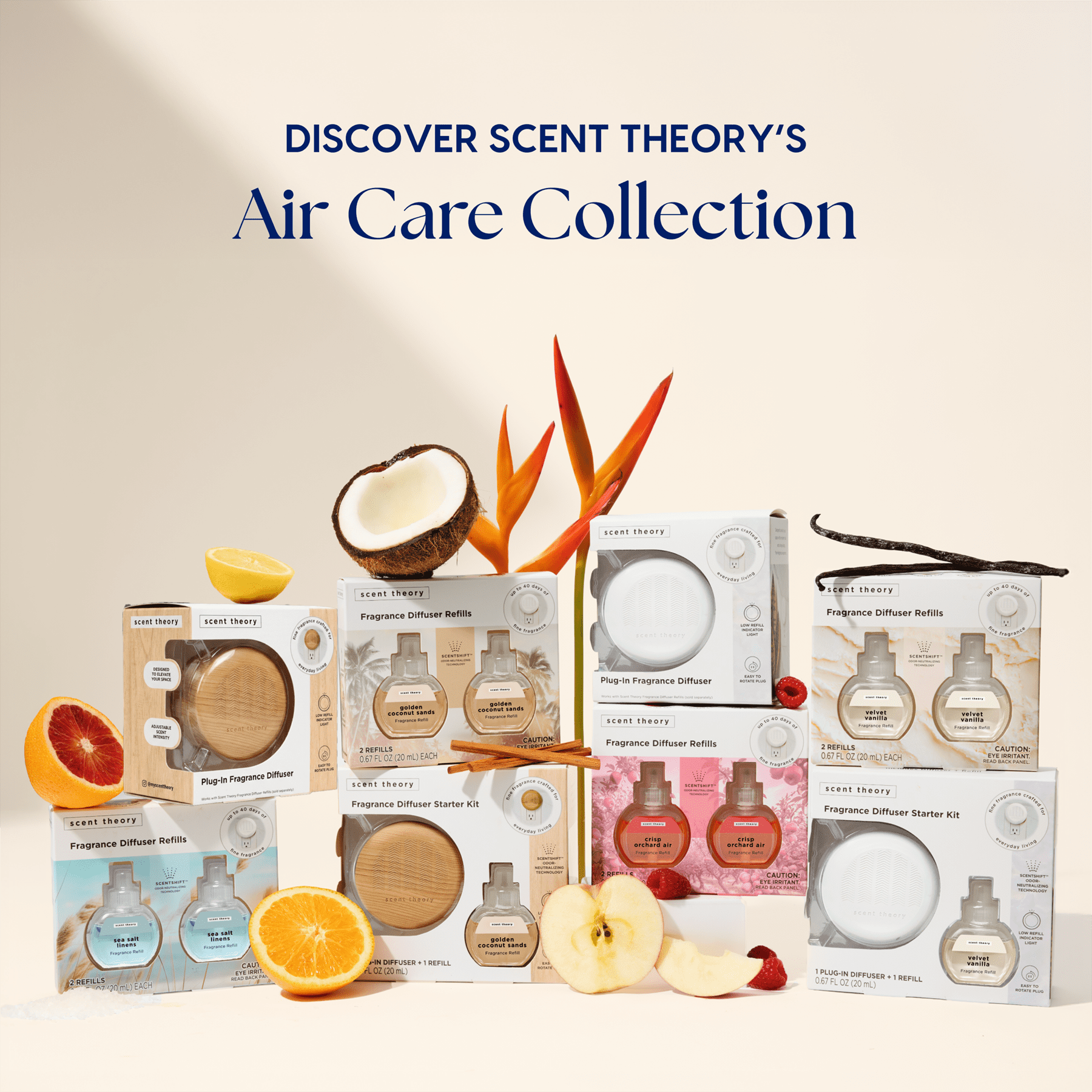 Scent Theory Single Fragrance Diffuser Plug In - Wood