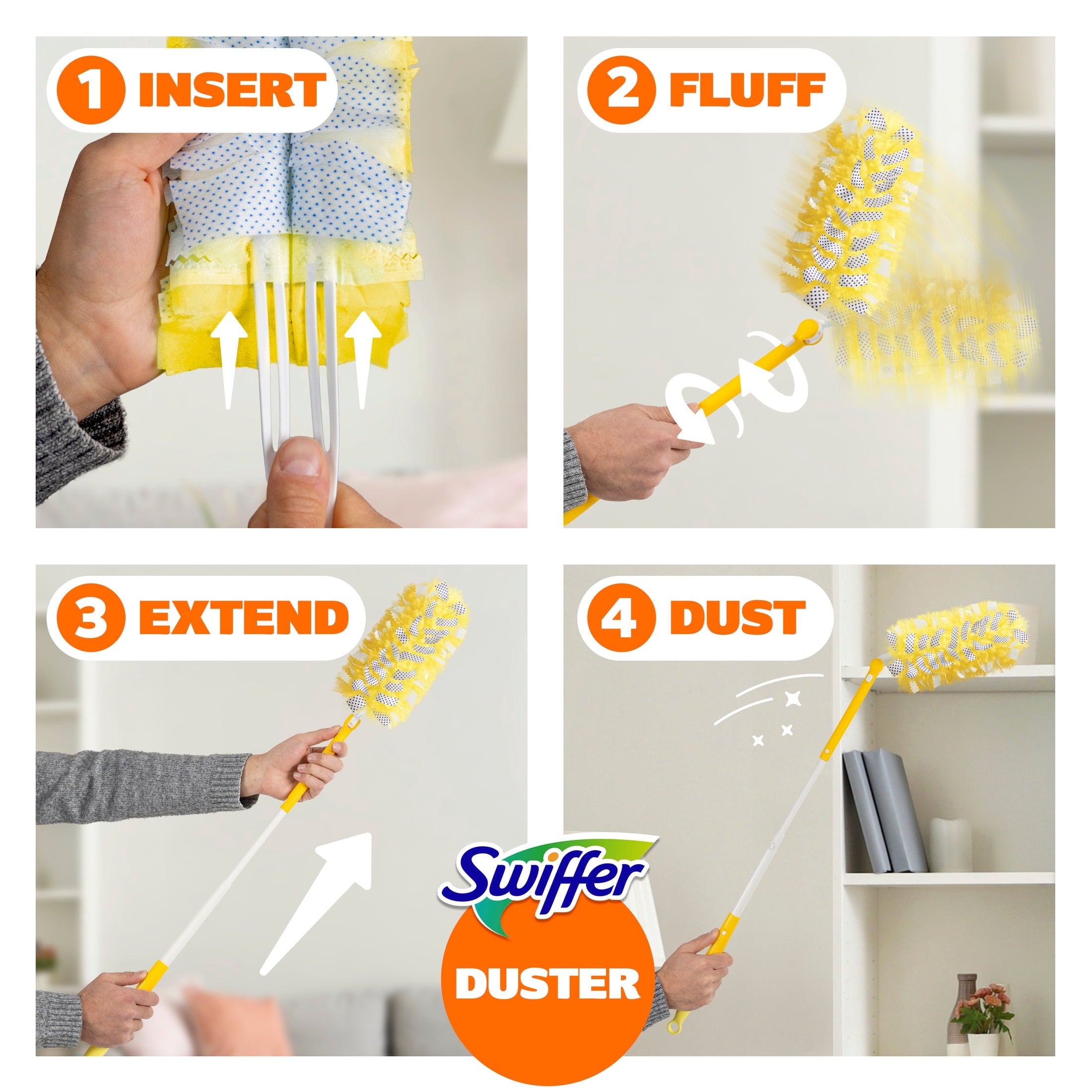Swiffer Heavy Duty Duster Refills - Unstopables, 11 Count - 2-Pack
