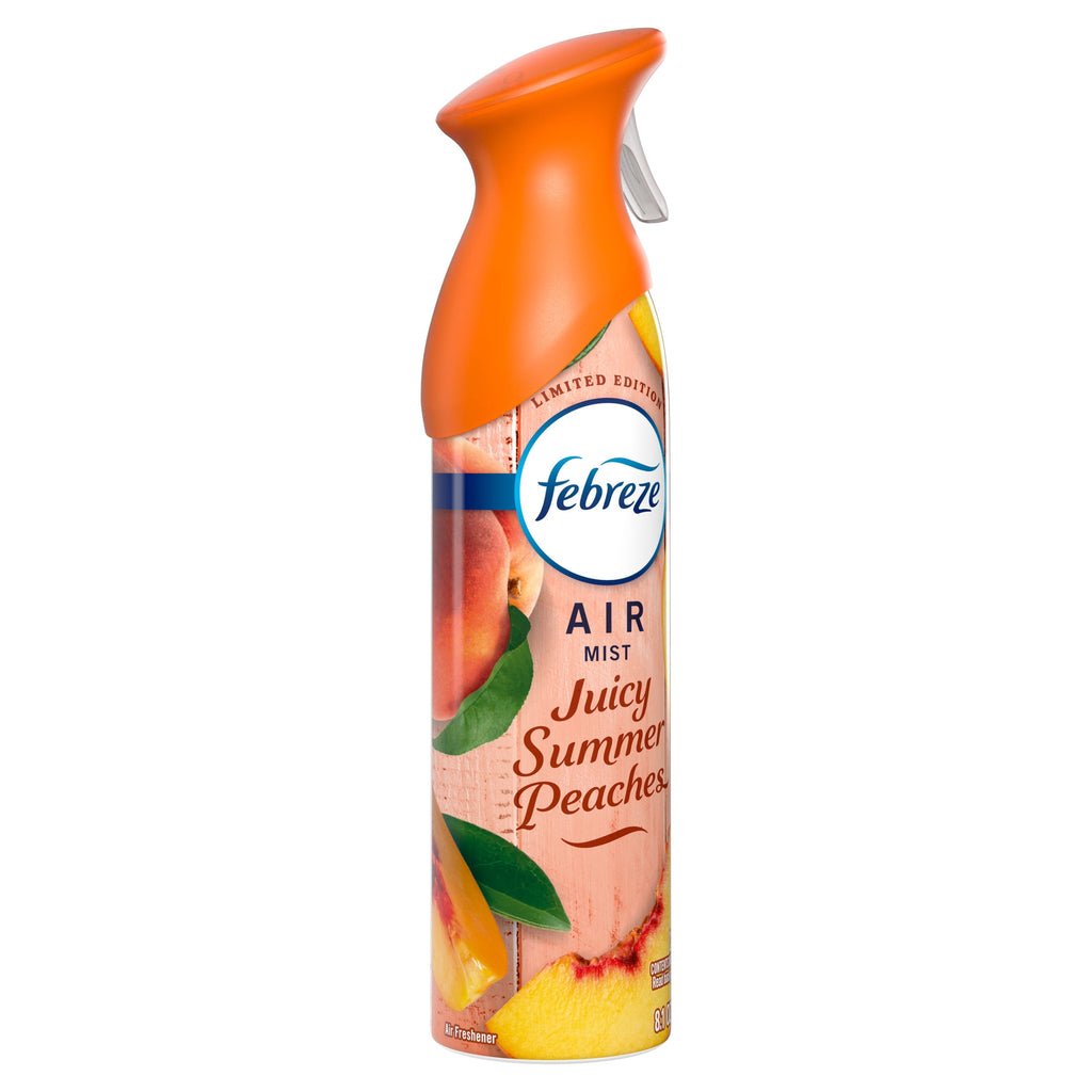 Febreze Air Mist Air Freshener Spray - Juicy Summer Peaches, 8.1oz