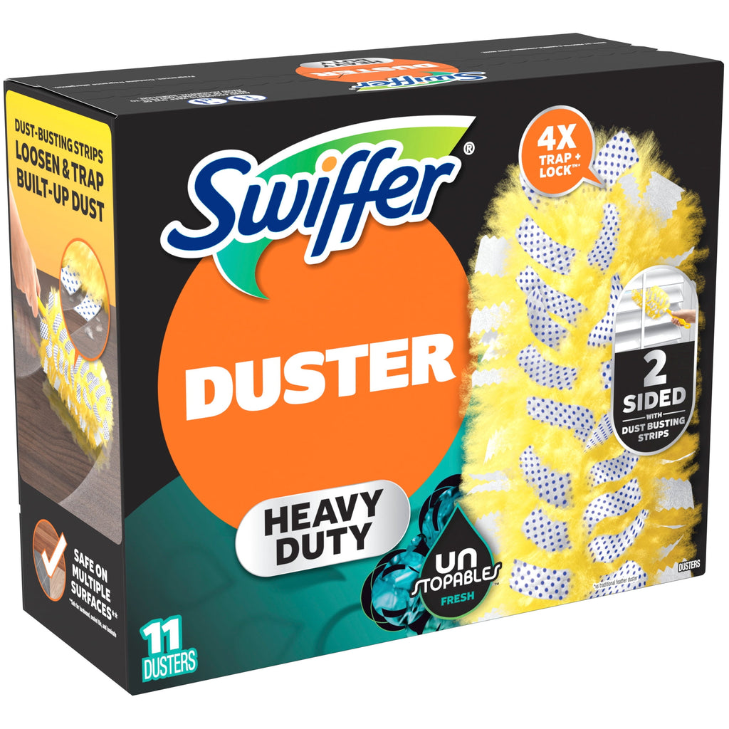 Swiffer Heavy Duty Duster Refills - Unstopables, 11 Count - 2-Pack