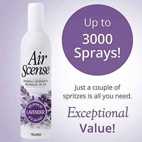 Air Scense Deodorizing Room Spray - Lavender, 7 fl oz, 2 Count