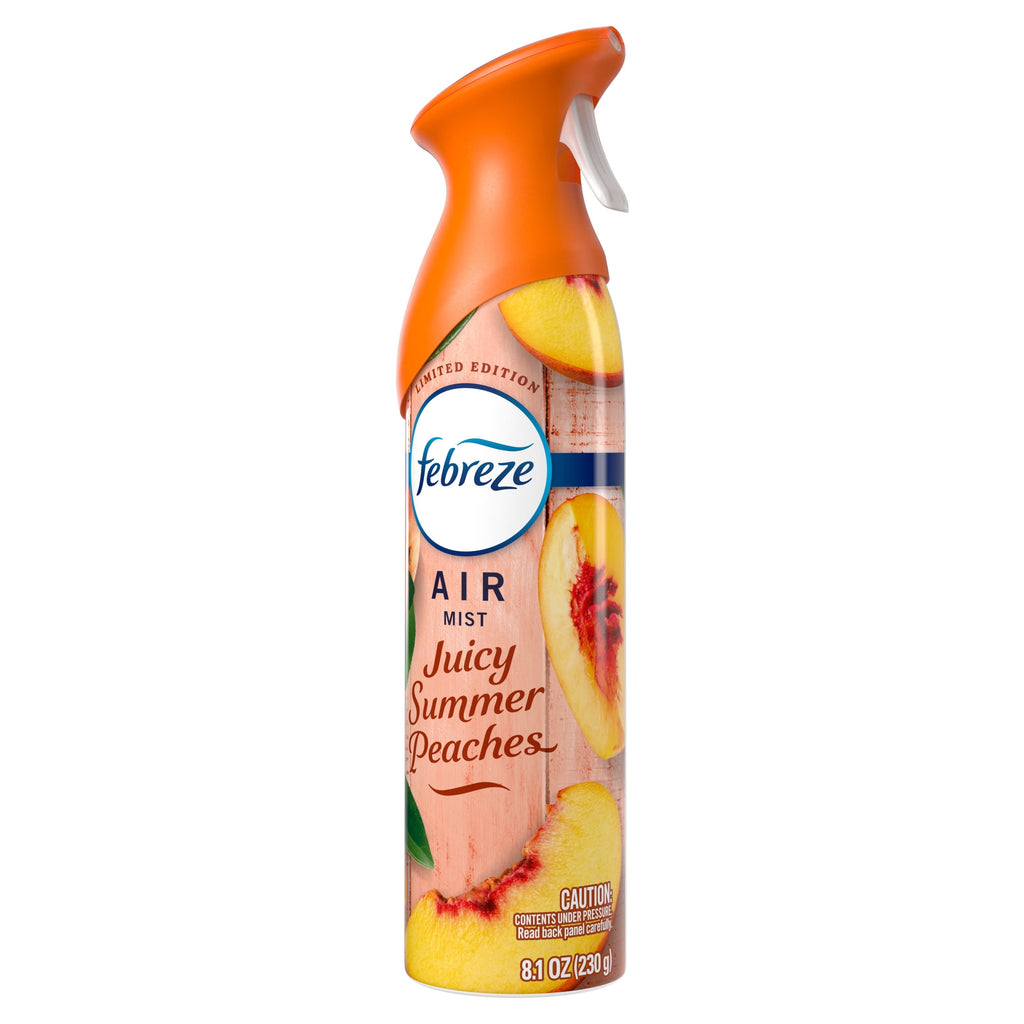 Febreze Air Mist Air Freshener Spray - Juicy Summer Peaches, 8.1oz