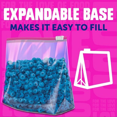 Ziploc Slider Gallon Food Storage Bags for Meal Prep - 32 Count